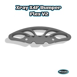 Bumper Xray X4F Flex Tpu V2 - 13g