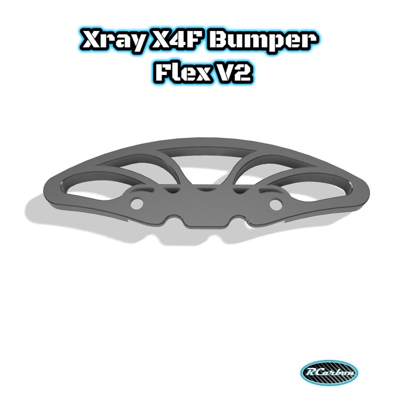 Bumper Xray X4F Flex Tpu V2 - 13g