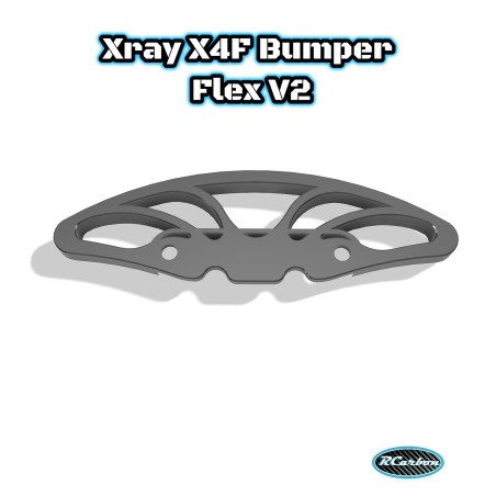 Bumper Xray X4F Flex Tpu V2 - 13g