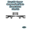 Xray X8 Upper Suspension Plate Front 2024 Flex V2