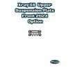Xray X8 Upper Suspension Plate Front 2024 Option
