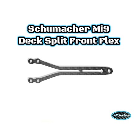 Schumacher Mi9 Deck Split Front Flex