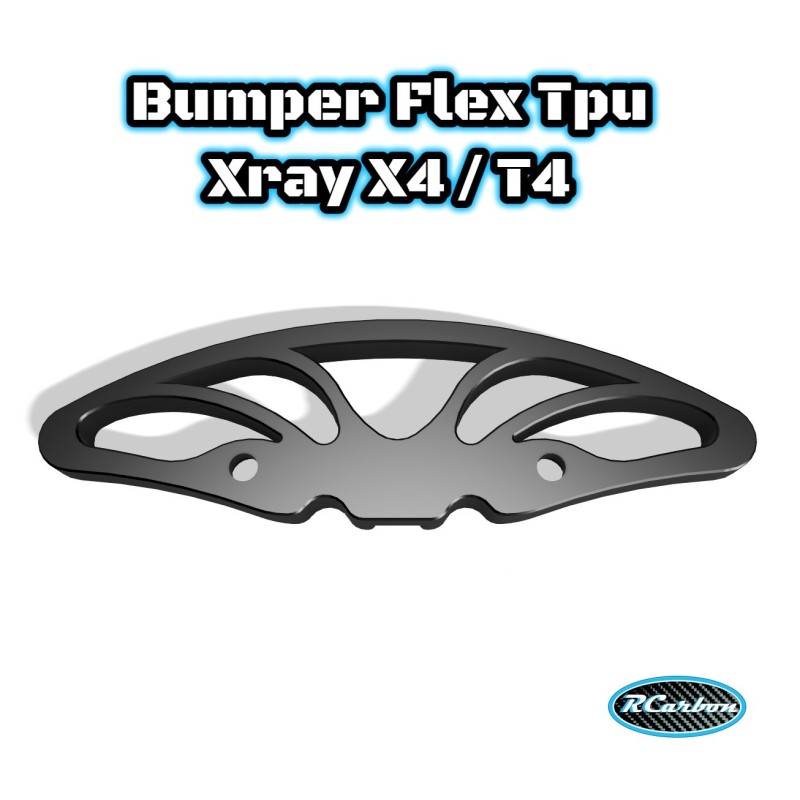 Bumper Xray X4-T4 Flex Tpu V2 - 13g
