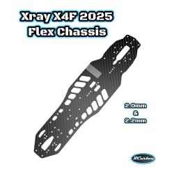 Xray X4F 2025 Flex Chassis