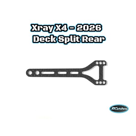 Xray X4 Deck Split Rear 2026