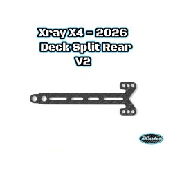Xray X4 Deck Split Rear V2 2026