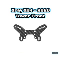 Xray XB4 Shock Tower Front 2026