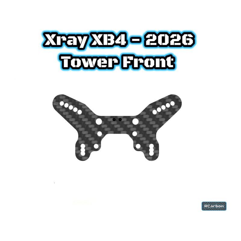 Xray XB4 Shock Tower Front 2026