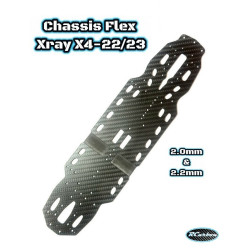 Chassis Flex Xray X4-22/23