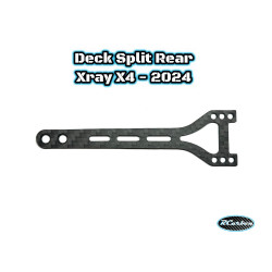 Upper Deck Split Rear Xray X4 2024