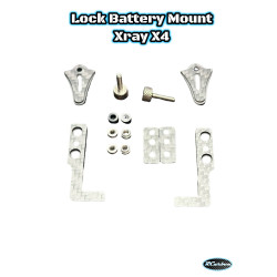 Lock Battery Mount V1 Xray X4