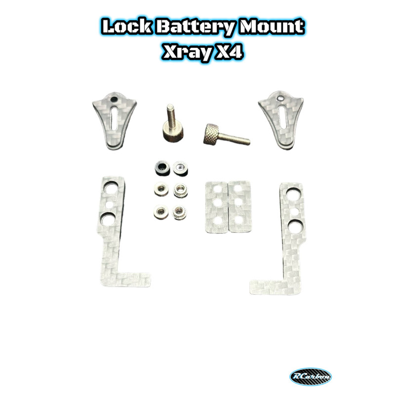 Lock Battery Mount V1 Xray X4