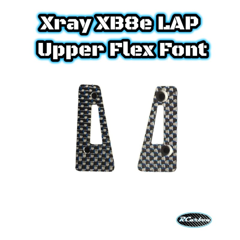 Xray XB8e LAP Upper Font Flex