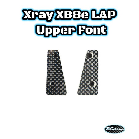 Xray XB8e LAP Upper Font