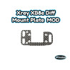 Xray XB8e Diff Mount Plate  MOD 23/24/25