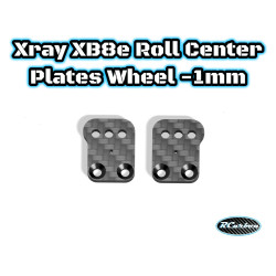 Xray XB8e Roll Center Plates Wheel -1mm 22/23/24/25/26