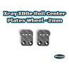 Xray XB8e Roll Center Plates Wheel -2mm 22/23/24/25/26