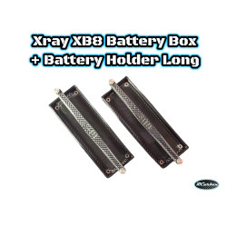Xray XB8 Battery Box + Holder XB8 Long 22/23/24