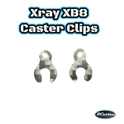 Xray Xb8 Caster Clips