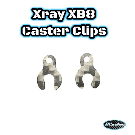 Xray Xb8 Caster Clips