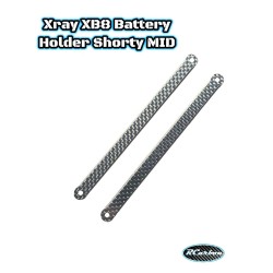Xray XB8 Battery Holder Shorty MID
