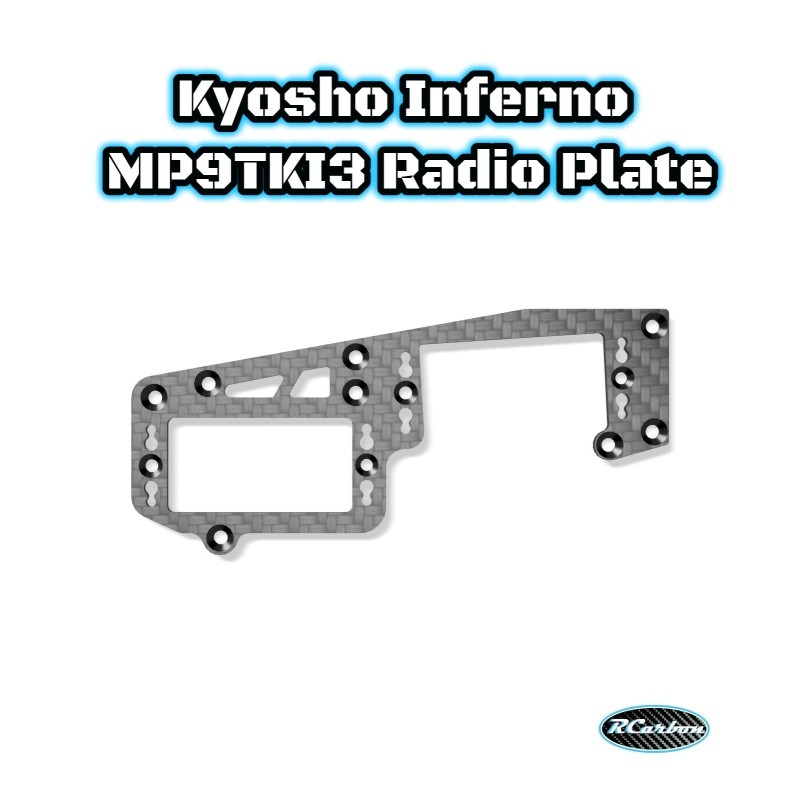 Kyosho Inferno MP9TKI3 Radio Plate