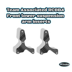 Team Associated RC8B4 Front lower suspension arm inserts