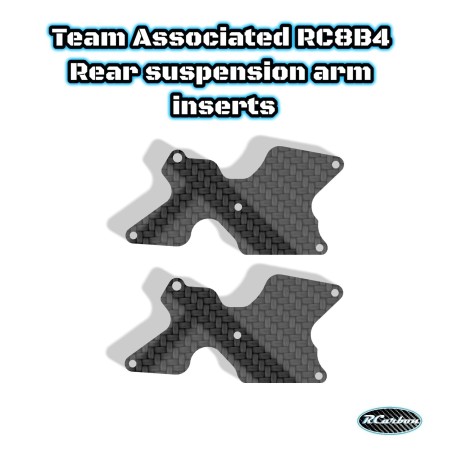 Team Associated RC8B4 Rear suspension arm inserts